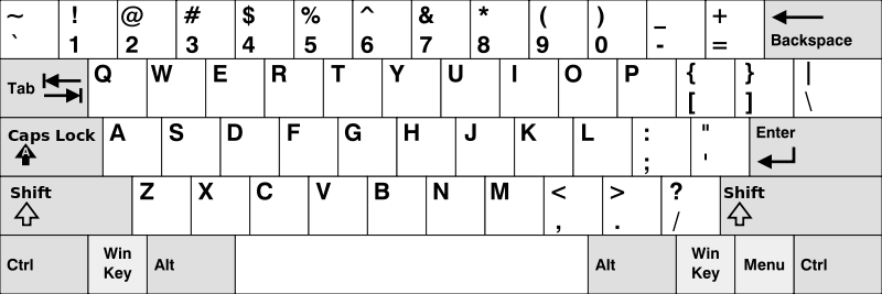 Image of American Keyboard